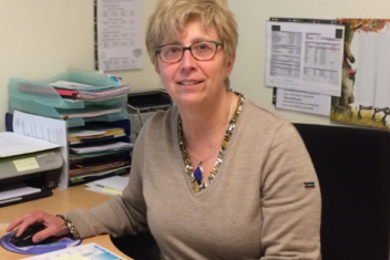 Annie Richard responsable de la crèche Clair de Lune